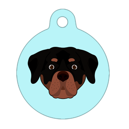 31mm Diameter Medium Size - Rottweiler Dog