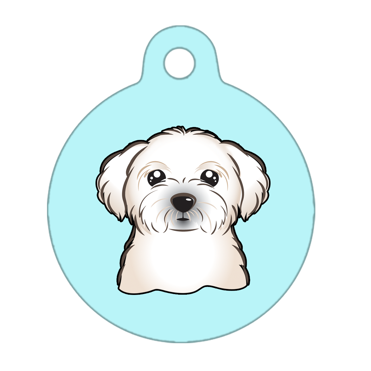 31mm Diameter Medium Size - Maltese Dog