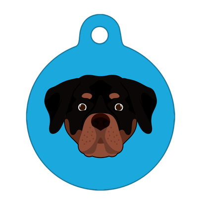 31mm Diameter Medium Size - Rottweiler Dog