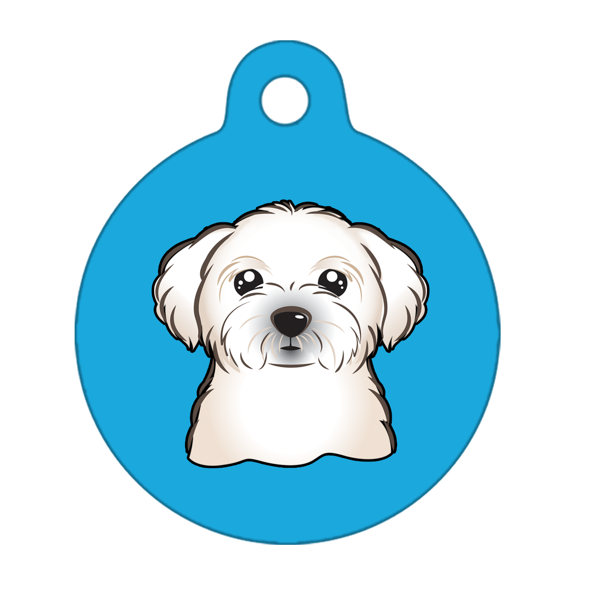 31mm Diameter Medium Size - Maltese Dog