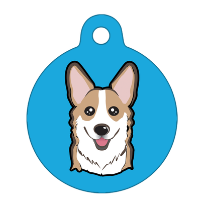 38mm Diameter Large Size - Corgi Dog