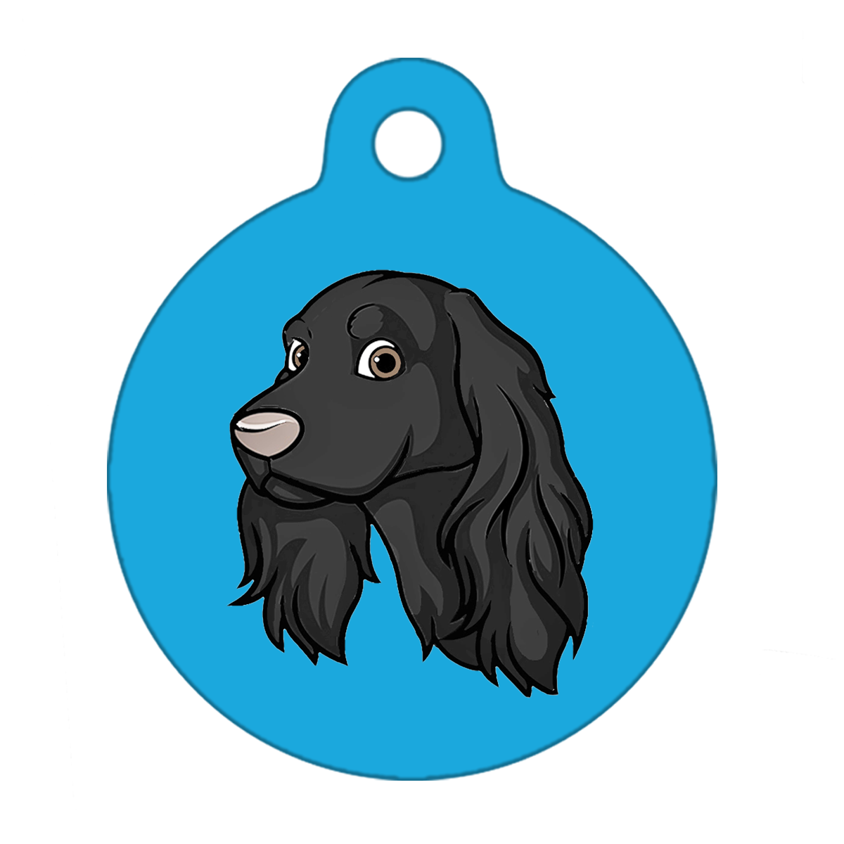 19mm Diameter Tiny Size - Cocker Spaniel Design