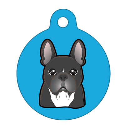 38mm Diameter Large Size - French Bulldog Design