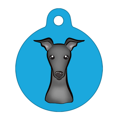 25mm Diameter Small Size - Whippet Dog