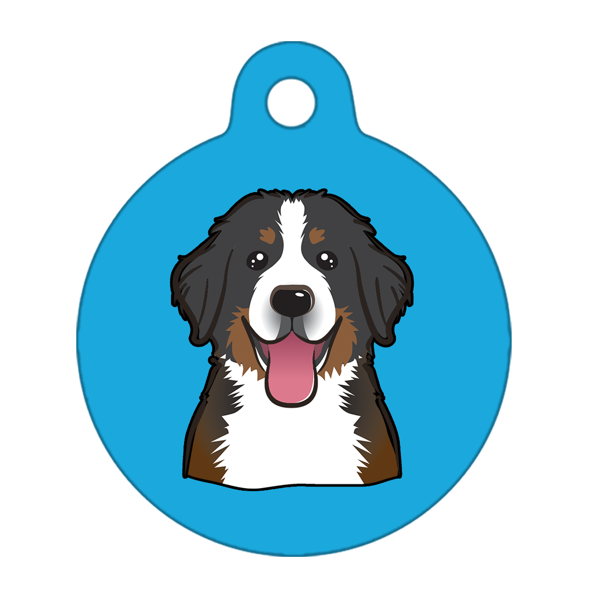 19mm Diameter Tiny Size - Bernese Mountain Dog