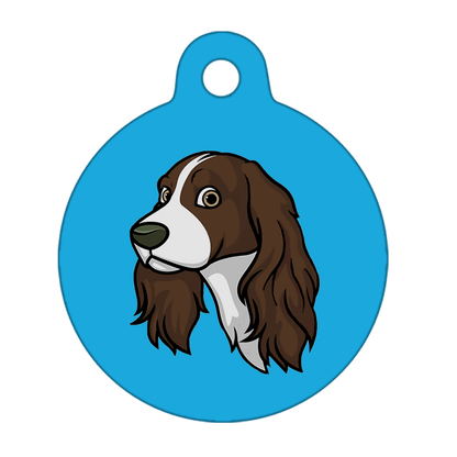 38mm Diameter Large Size - Cocker Spaniel Design