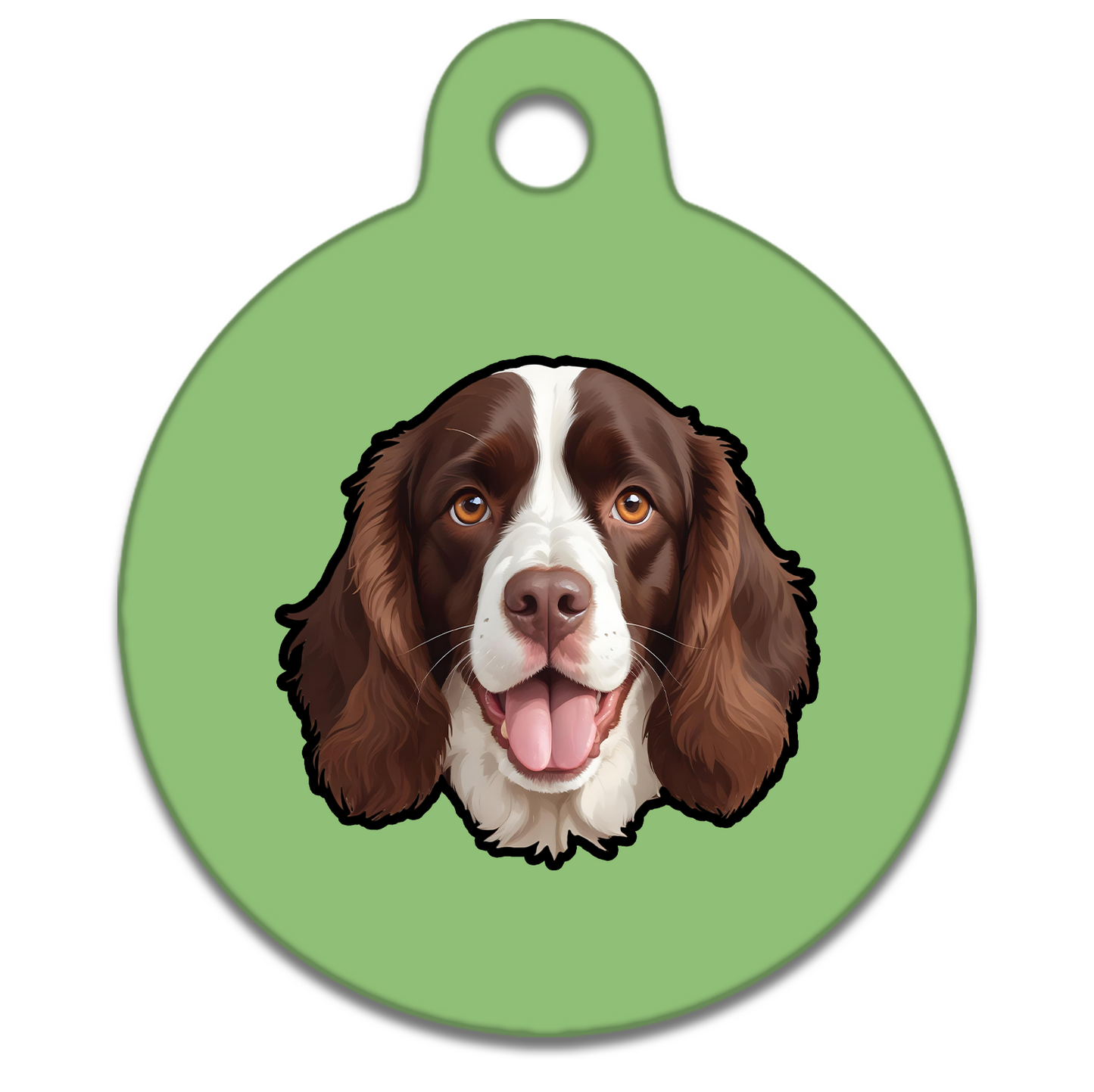 19mm Diameter Tiny Size - Cocker Spaniel Design