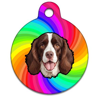 38mm Diameter Large Size - Cocker Spaniel Design