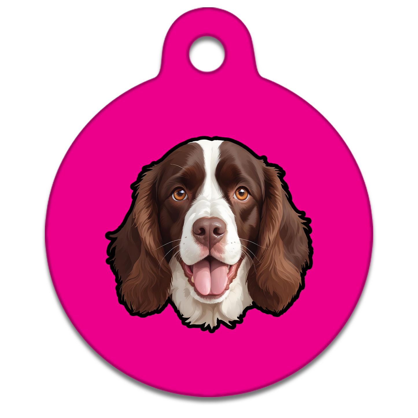 38mm Diameter Large Size - Cocker Spaniel Design