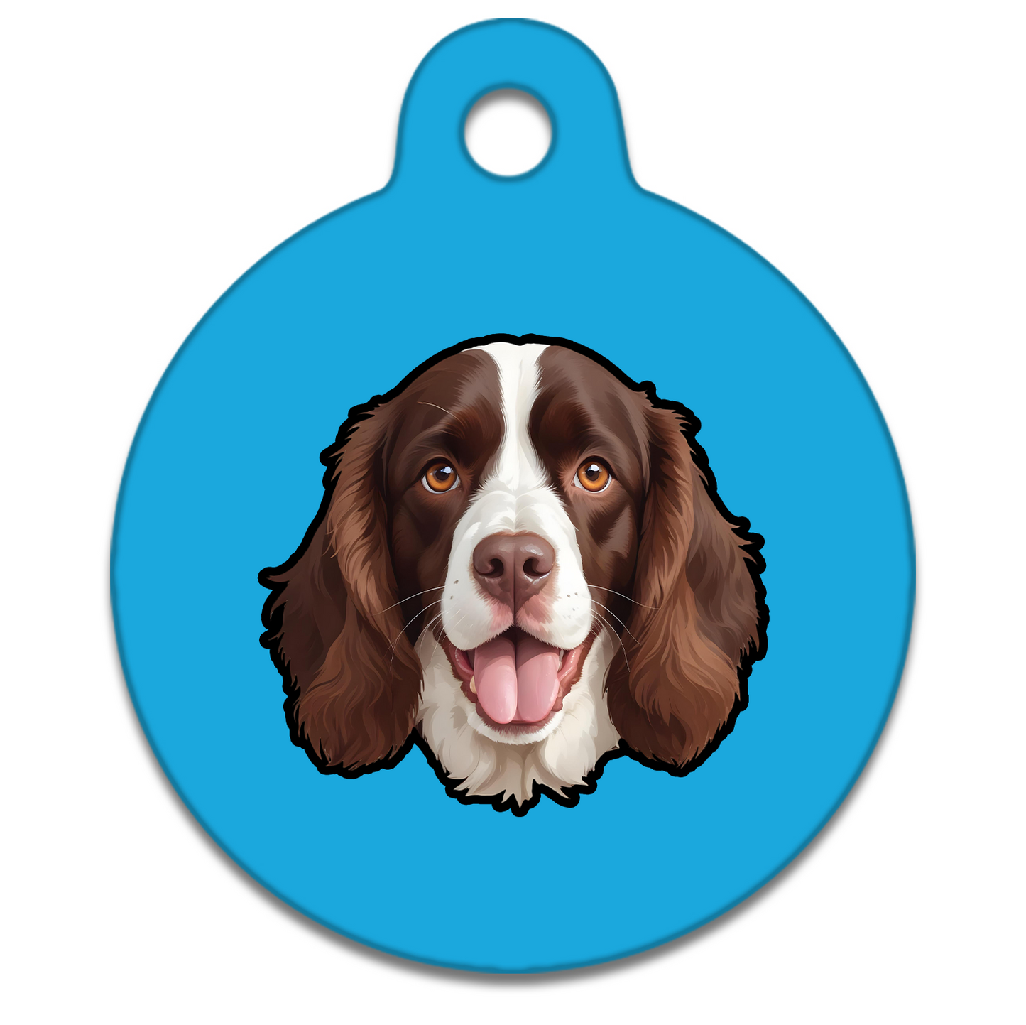 38mm Diameter Large Size - Cocker Spaniel Design