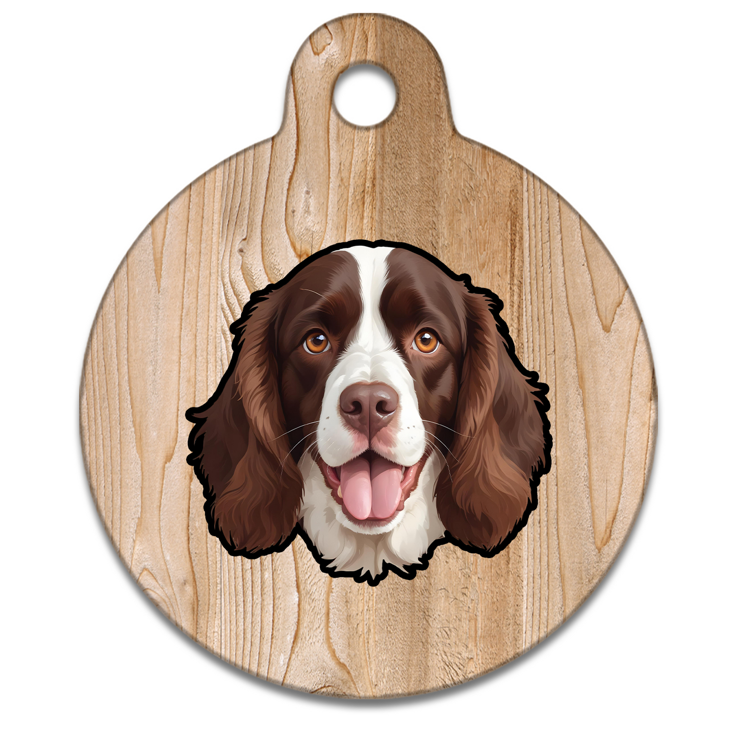 31mm Diameter Medium Size - Cocker Spaniel Design