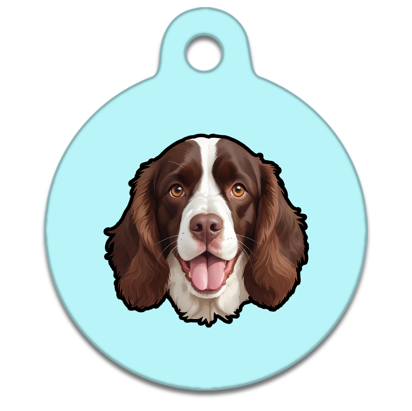 38mm Diameter Large Size - Cocker Spaniel Design