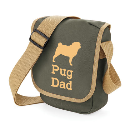 Choose Your Breed - Dog Dad With Any Dog Breed Dog Walking Cross Body Mini Reporter Bag