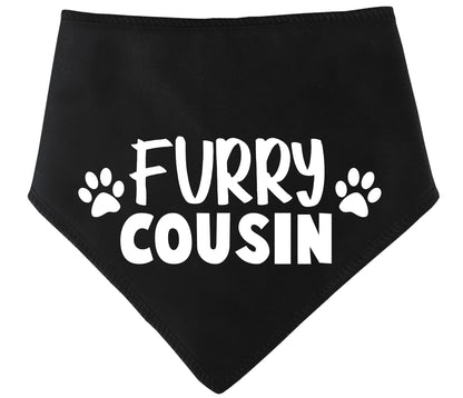 Furry Cousin Dog Bandana