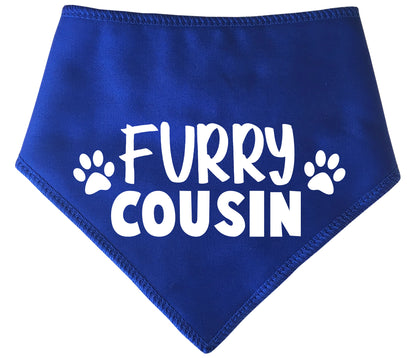 Furry Cousin Dog Bandana