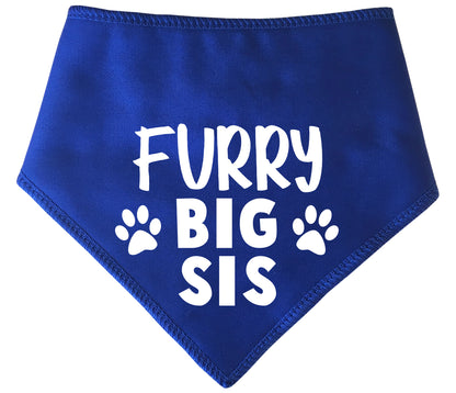 Furry Big Sis Dog Bandana