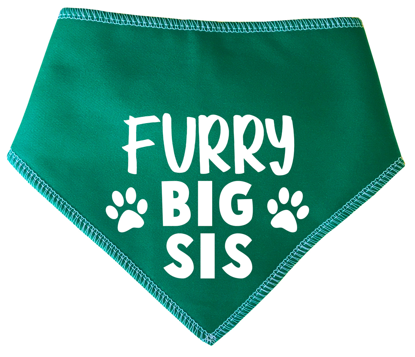 Furry Big Sis Dog Bandana