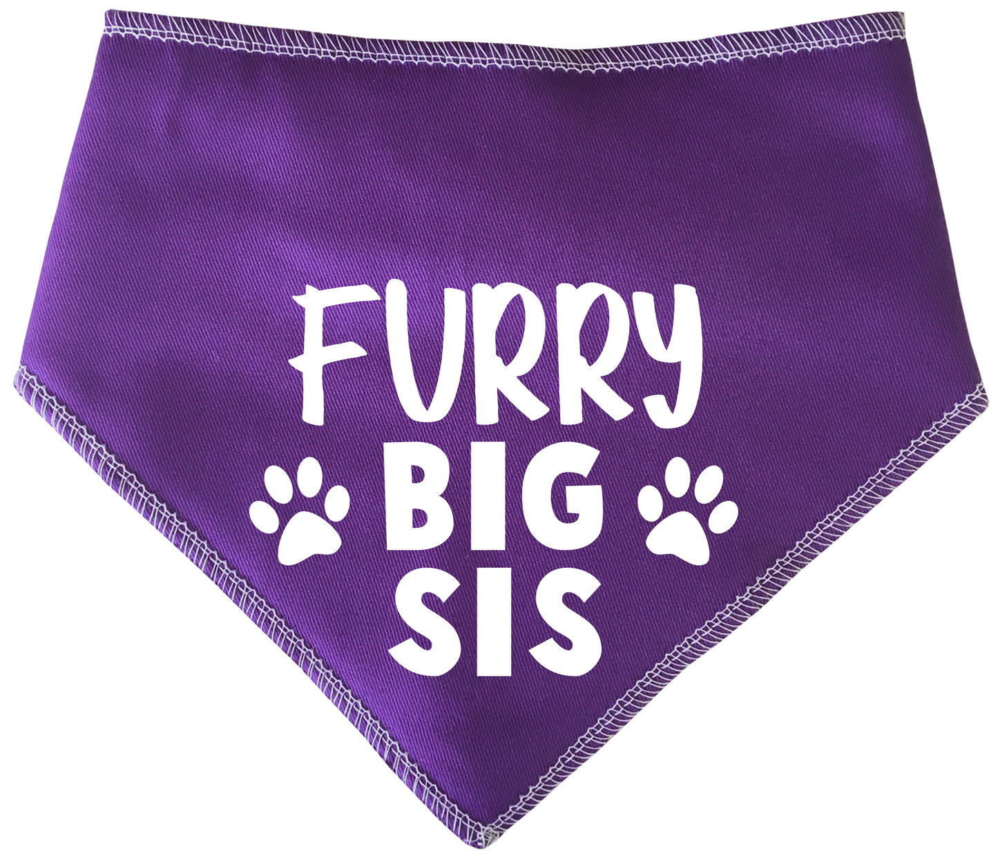 Furry Big Sis Dog Bandana