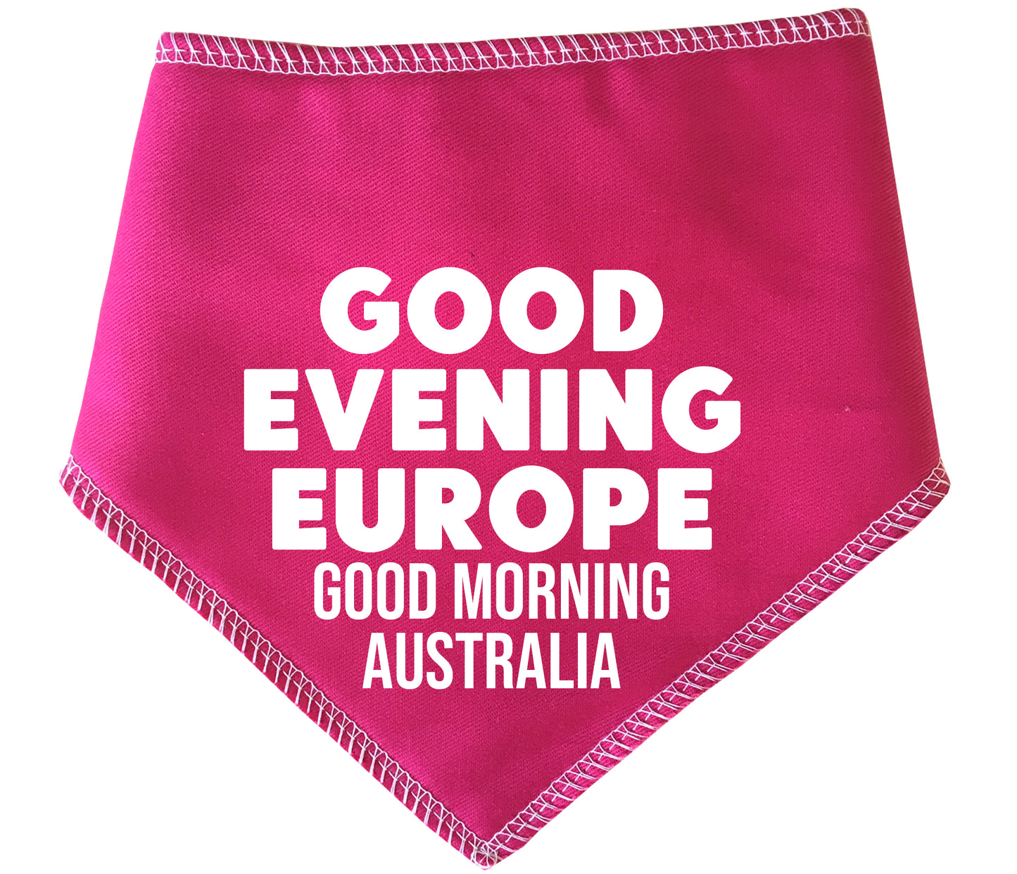 Good Evening Europe Eurovision Dog Bandana