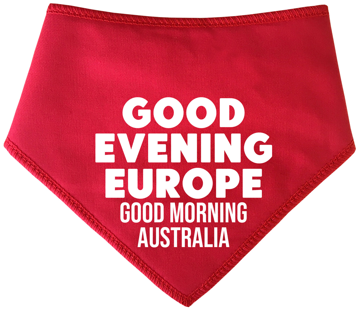 Good Evening Europe Eurovision Dog Bandana