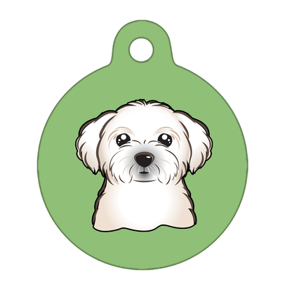 31mm Diameter Medium Size - Maltese Dog