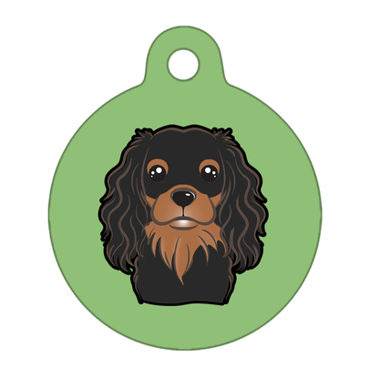 38mm Diameter Large Size - Cavalier King Charles Spaniel Dog