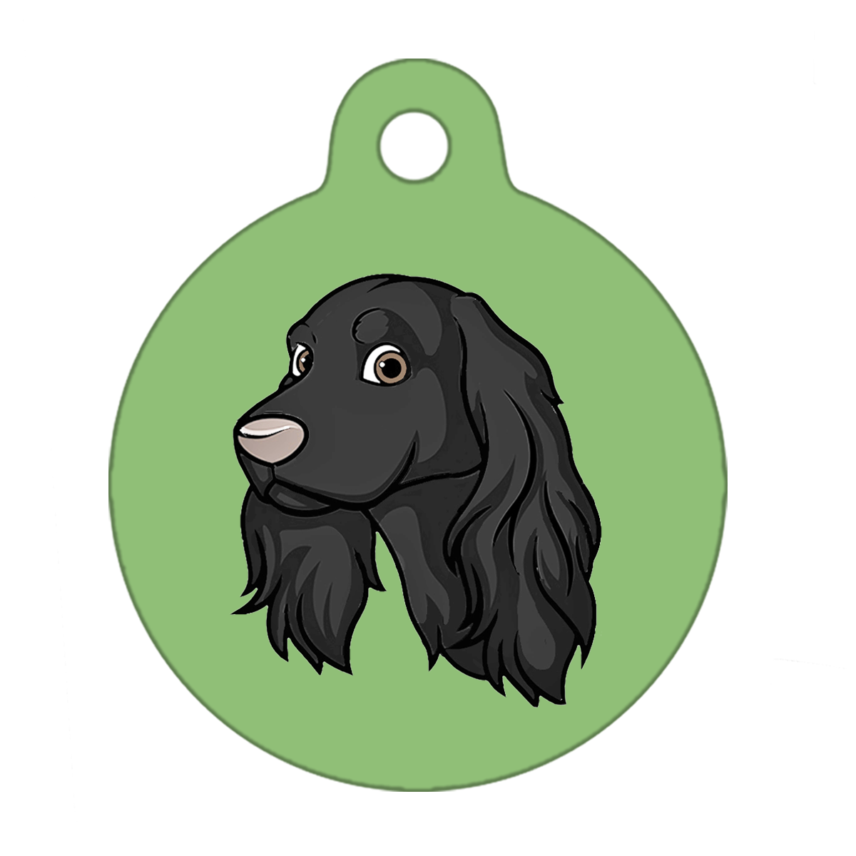 19mm Diameter Tiny Size - Cocker Spaniel Design