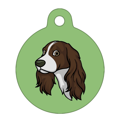 38mm Diameter Large Size - Cocker Spaniel Design