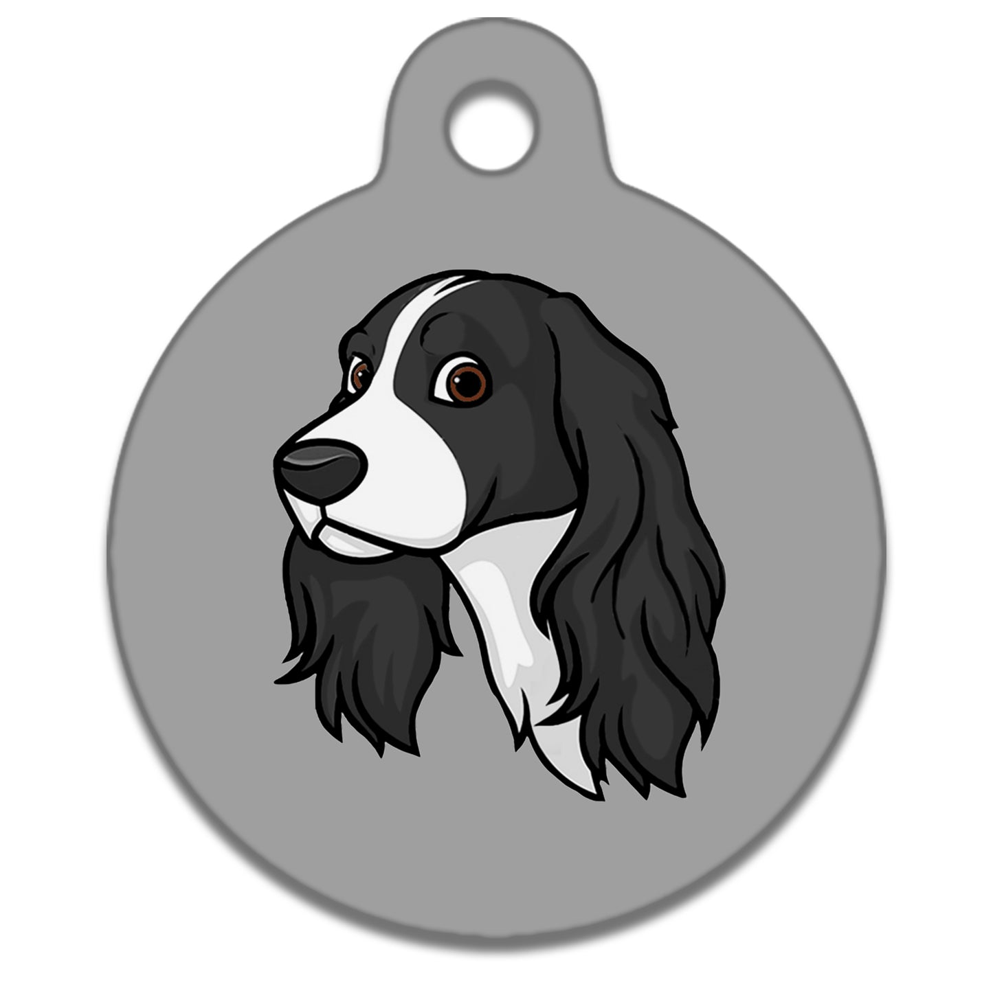 19mm Diameter Tiny Size - Cocker Spaniel Design