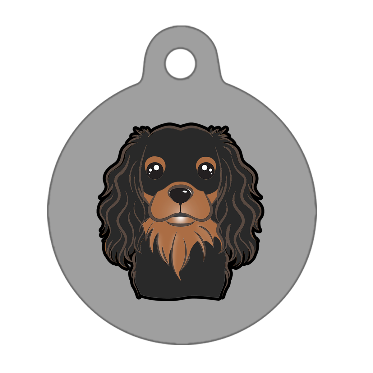 19mm Diameter Tiny Size - Cavalier King Charles Spaniel Dog