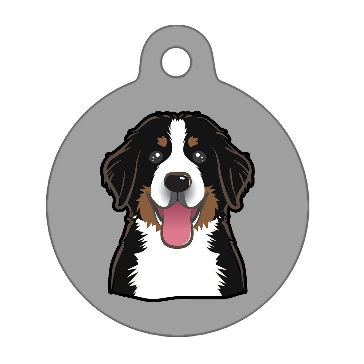 25mm Diameter Small Size - Bernese Mountain Dog