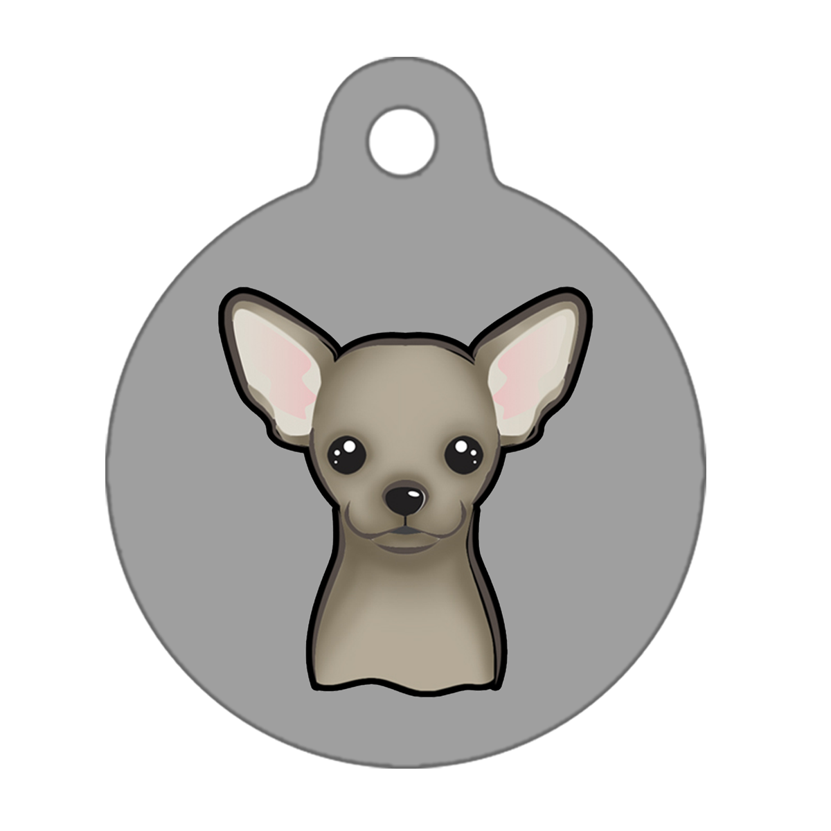 19mm Diameter Tiny Size - Chihuahua Dog