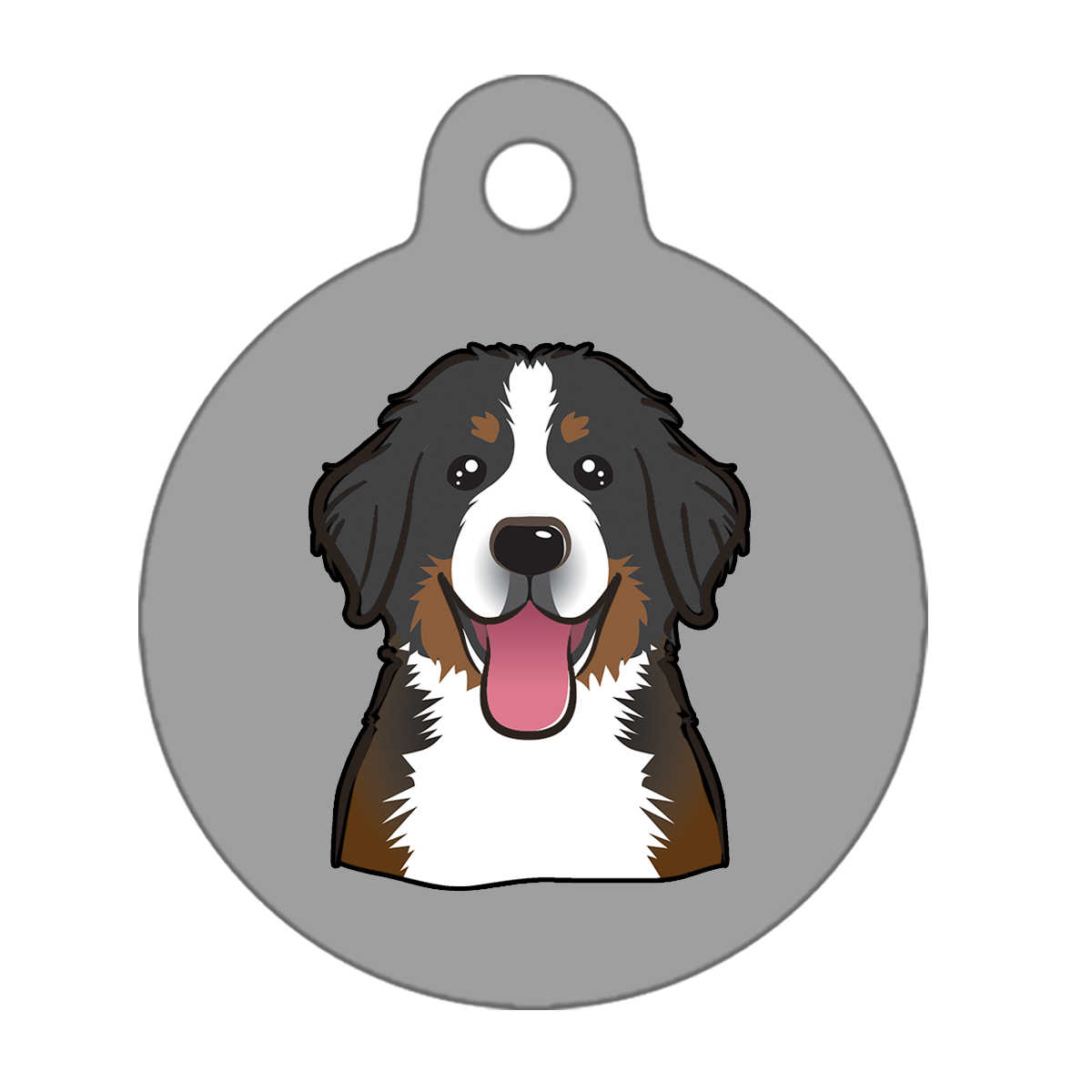 19mm Diameter Tiny Size - Bernese Mountain Dog