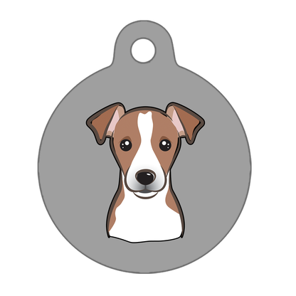 25mm Diameter Small Size - Jack Russell Design