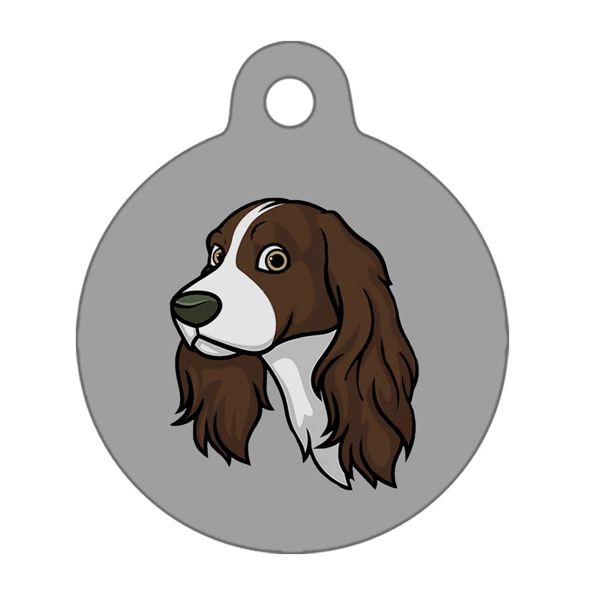 38mm Diameter Large Size - Cocker Spaniel Design