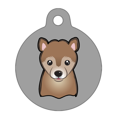 38mm Diameter Large Size - Shiba Inu Dog