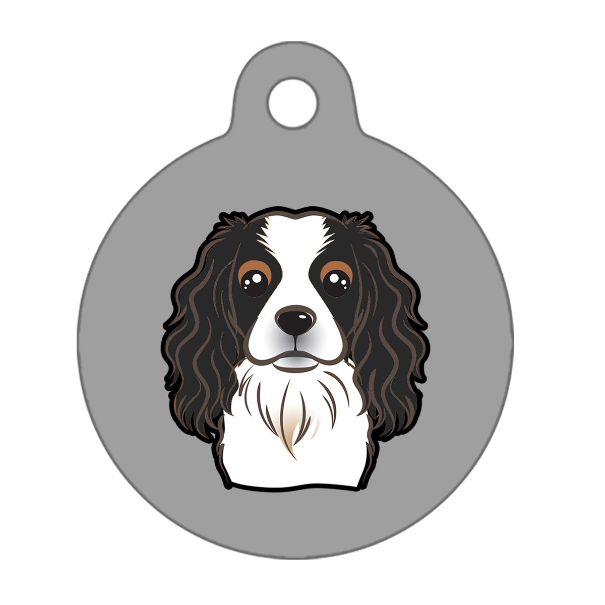 19mm Diameter Tiny Size - Cavalier King Charles Spaniel Dog