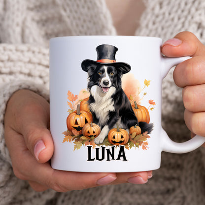 Halloween Is Better With A Border Collie Mug & Any Name