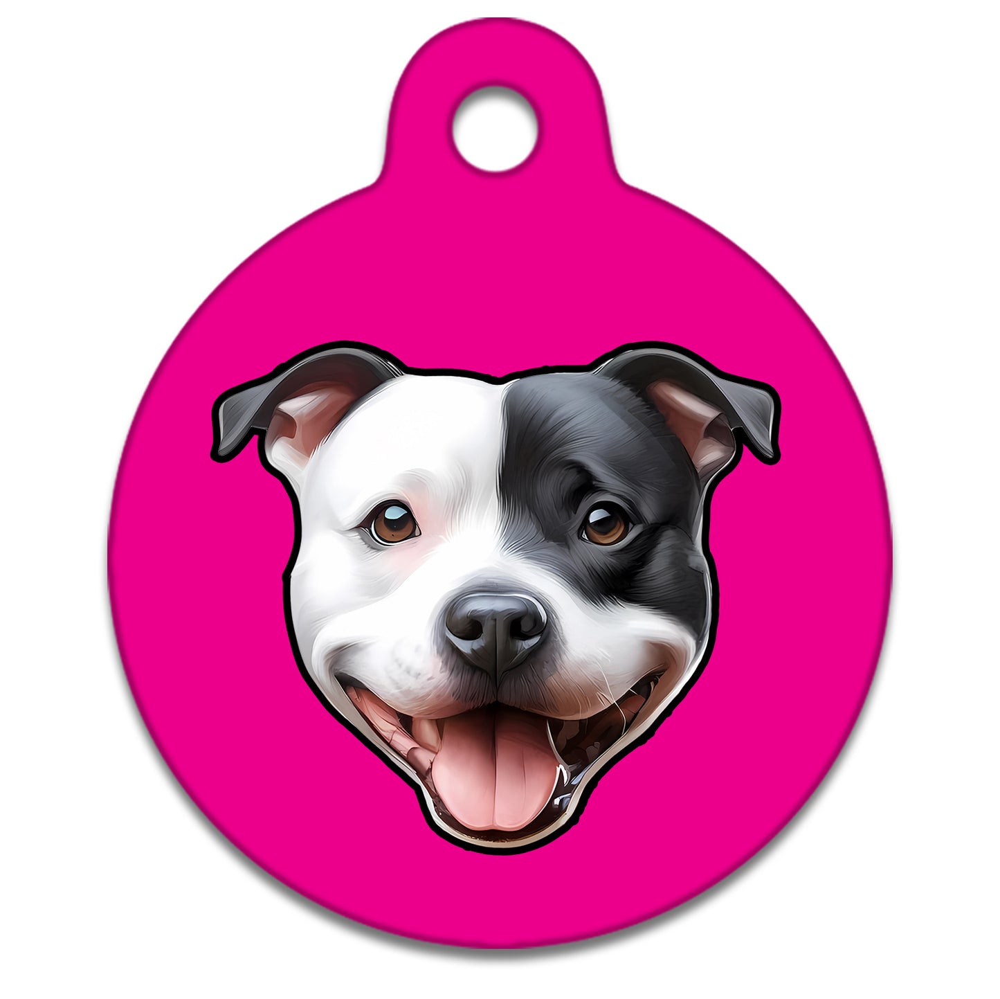 31mm Diameter Medium Size - Staffie Dog