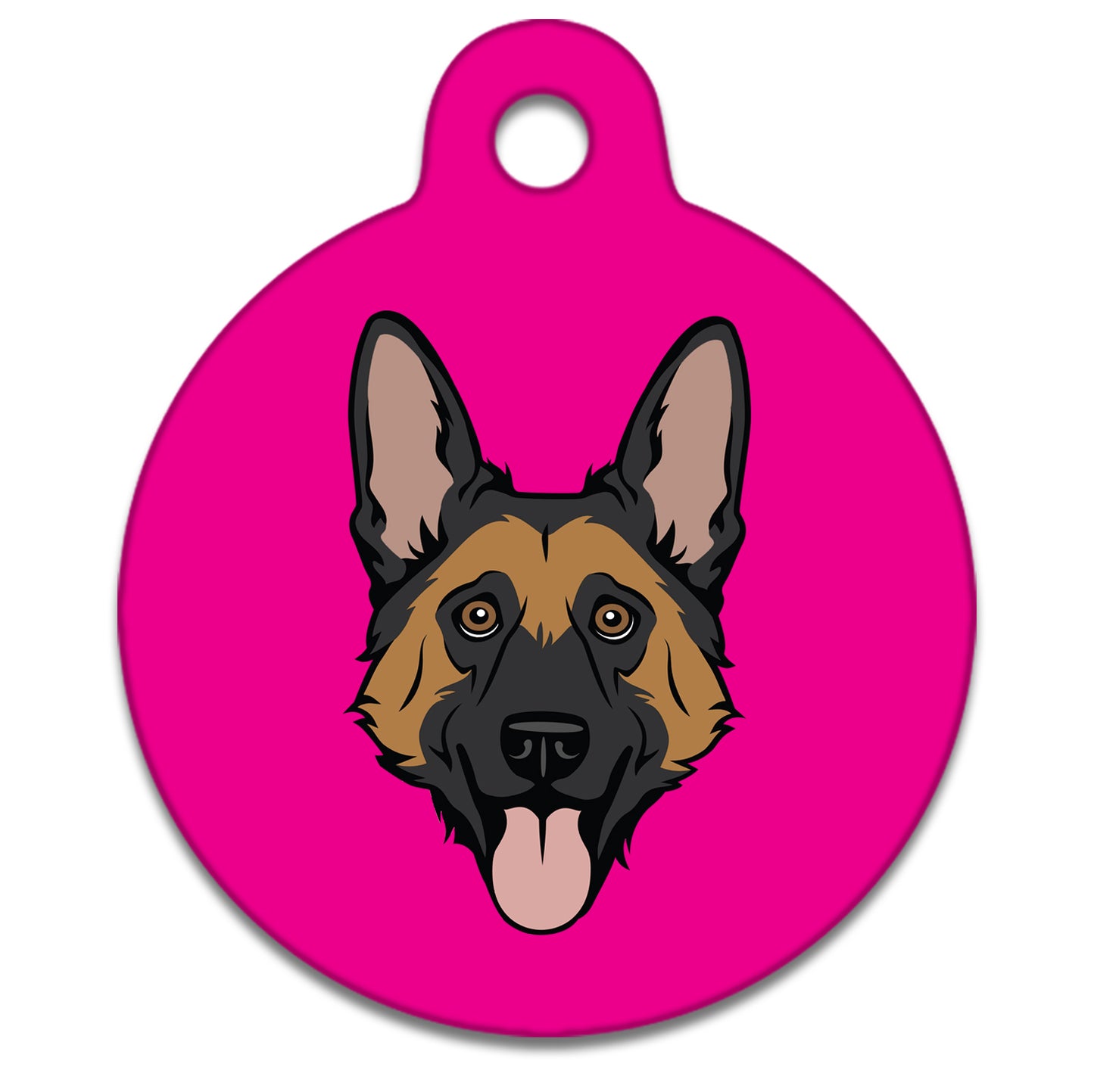 19mm Diameter Tiny Size - German Shepherd Dog