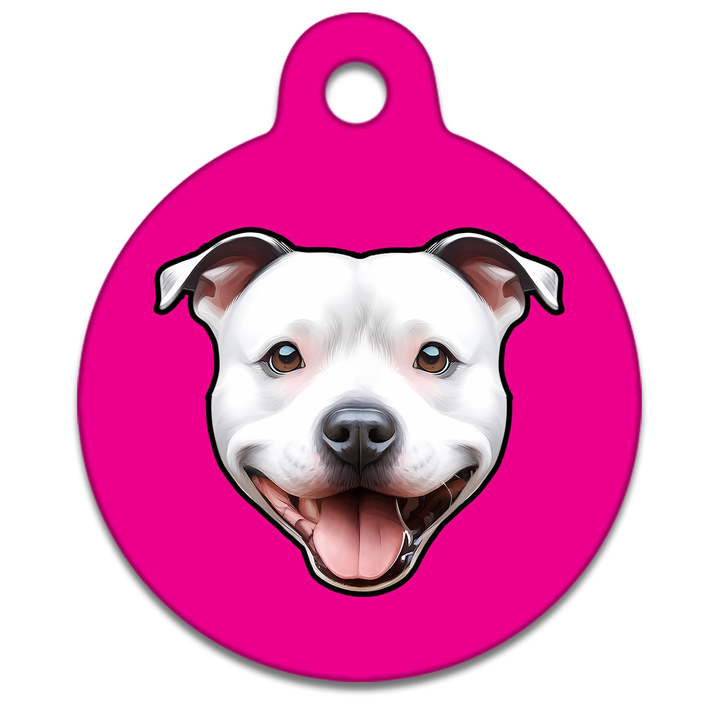 31mm Diameter Medium Size - Staffie Dog