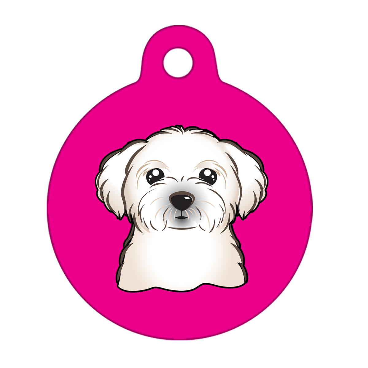 31mm Diameter Medium Size - Maltese Dog