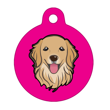 31mm Diameter Medium Size - Golden Retriever Dog