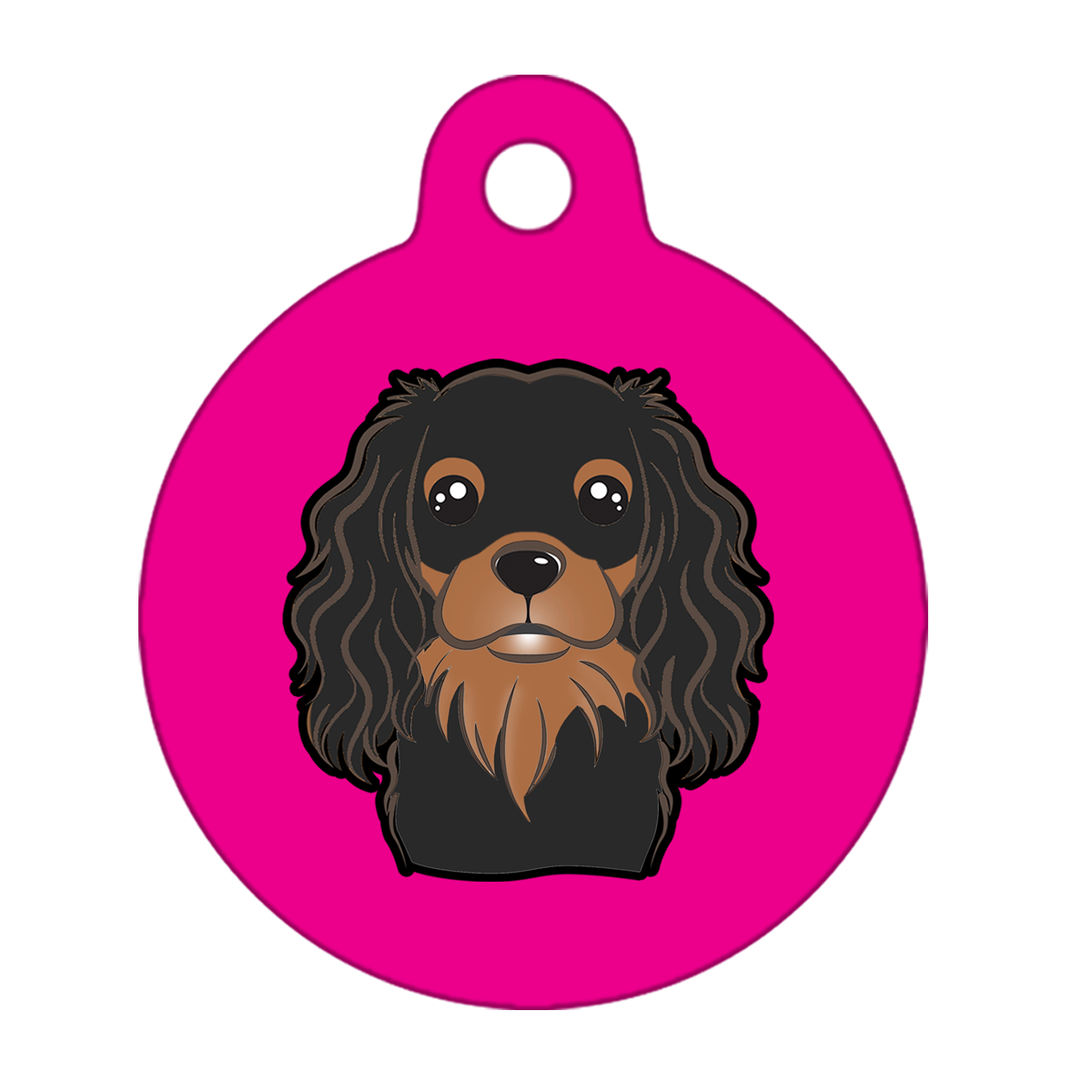 38mm Diameter Large Size - Cavalier King Charles Spaniel Dog