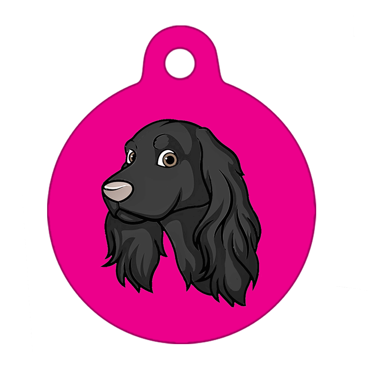 38mm Diameter Large Size - Cocker Spaniel Design