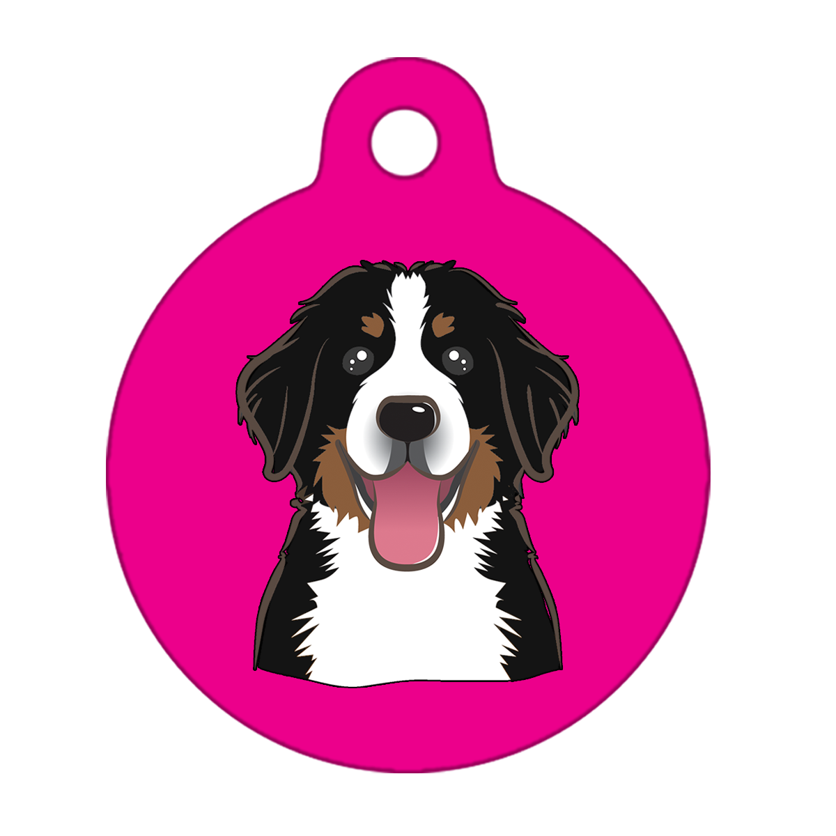 25mm Diameter Small Size - Bernese Mountain Dog