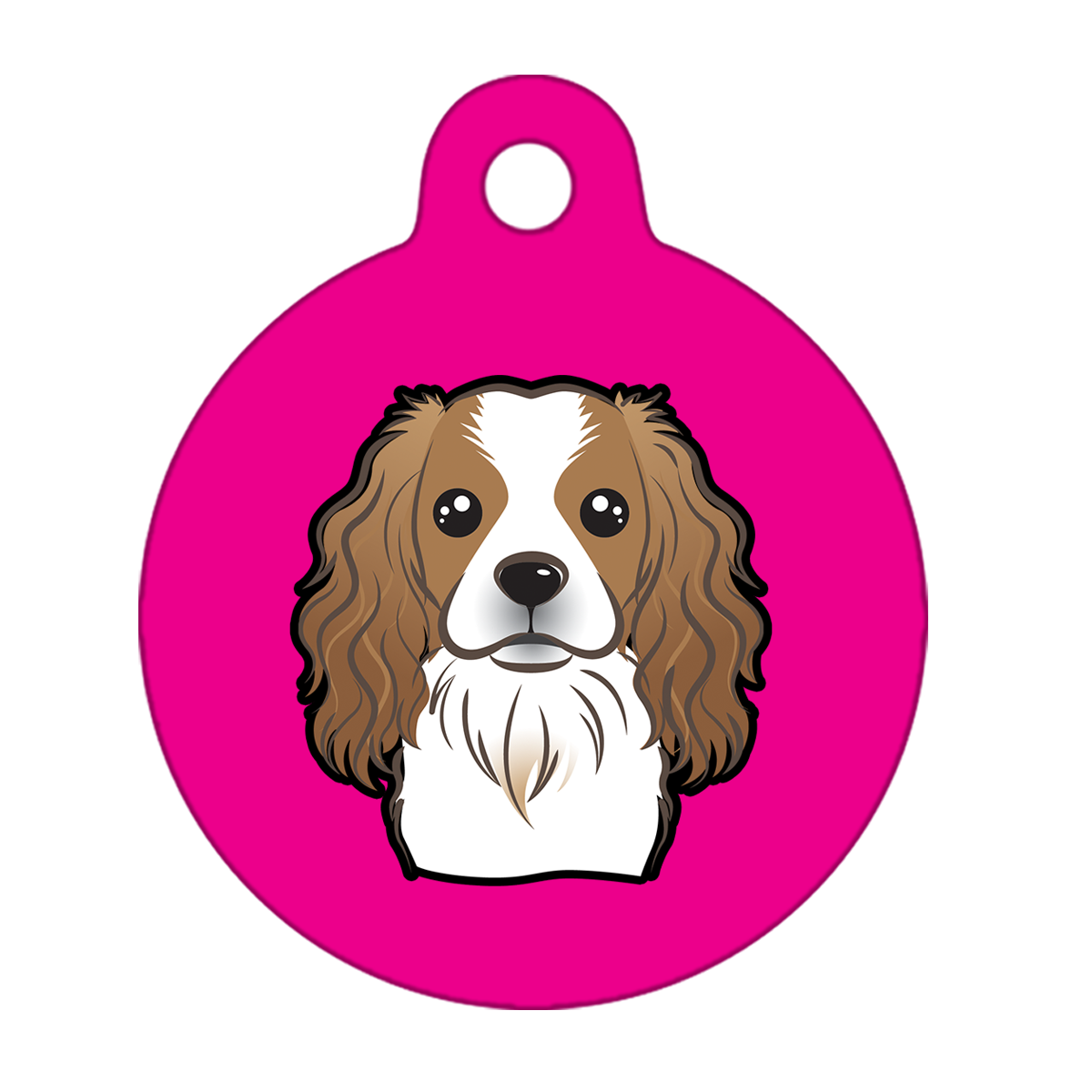 38mm Diameter Large Size - Cavalier King Charles Spaniel Dog