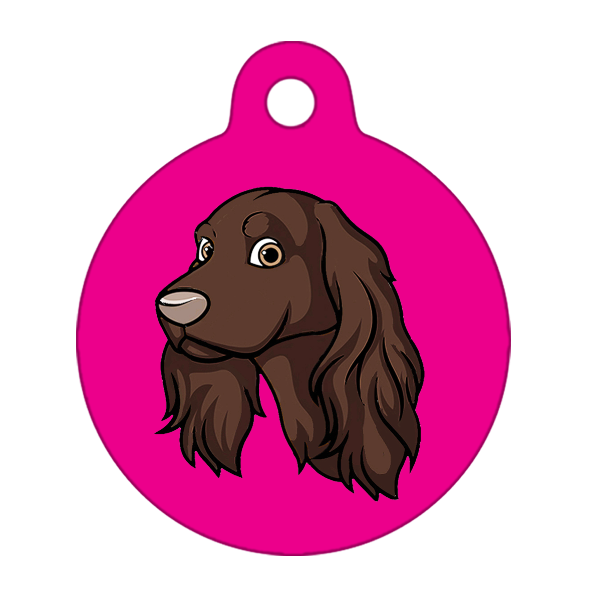 19mm Diameter Tiny Size - Cocker Spaniel Design