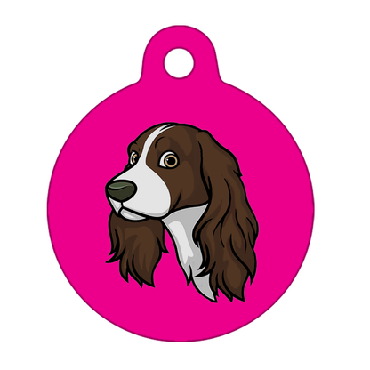 38mm Diameter Large Size - Cocker Spaniel Design