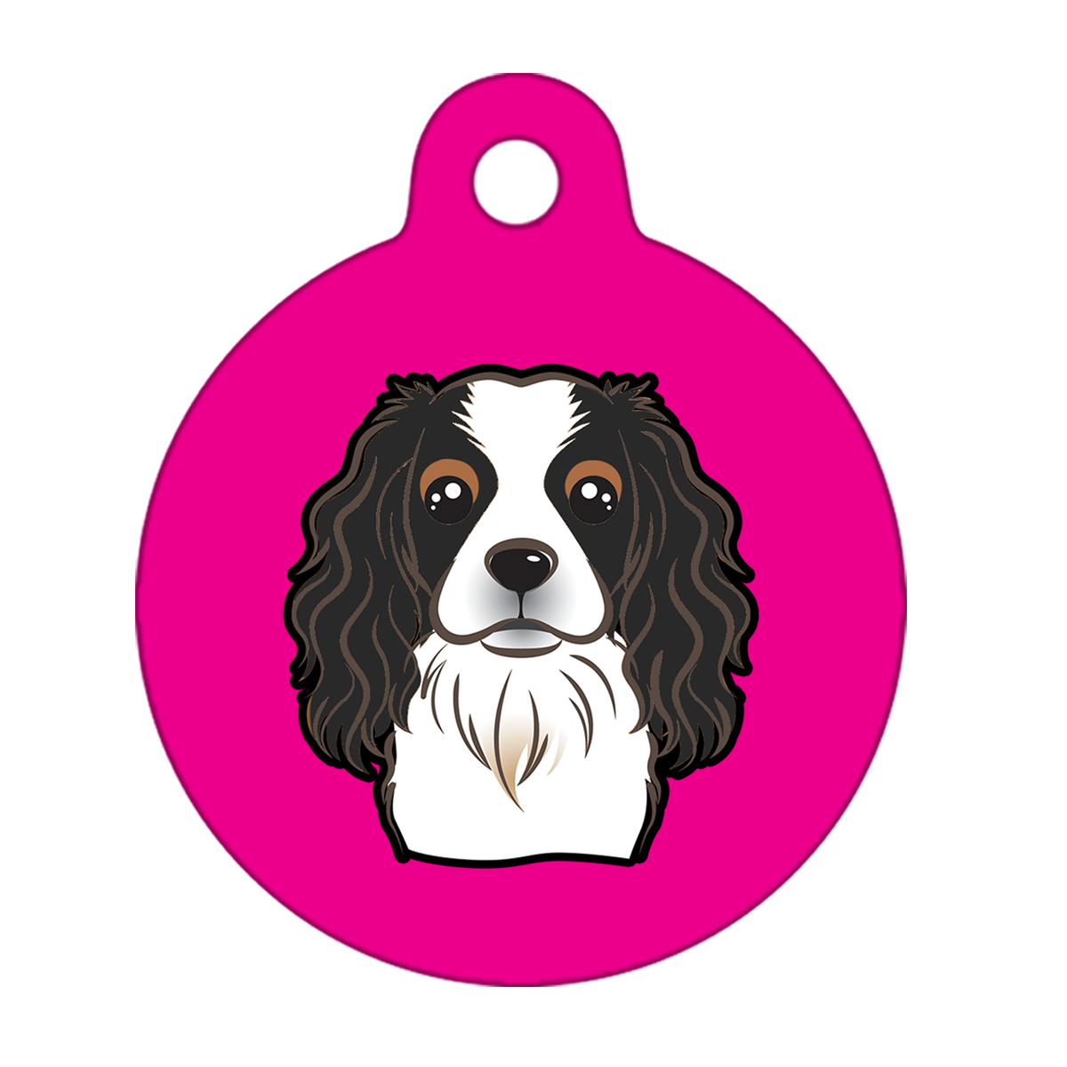 19mm Diameter Tiny Size - Cavalier King Charles Spaniel Dog